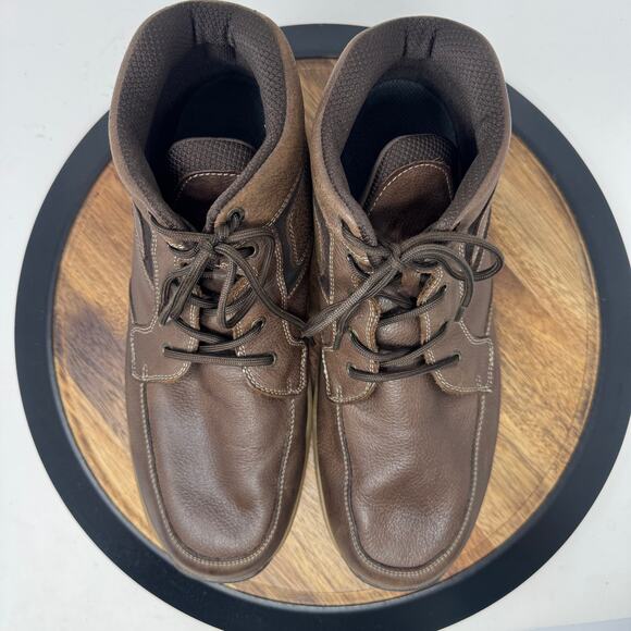 Orthofeet Highline 484 Brown Leather Boots Men's Size 13 Wide EE - Picture 5 of 9